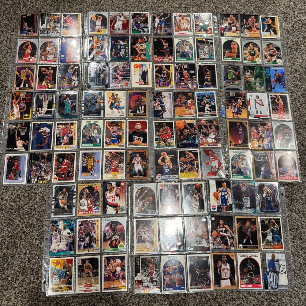 Basketball card collection